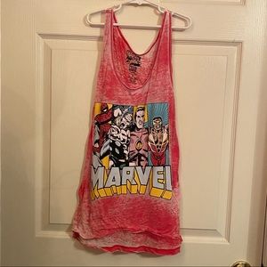 Marvel superhero tank top